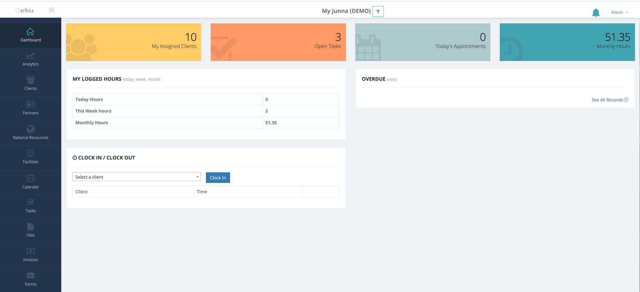 screenshot of My Junna